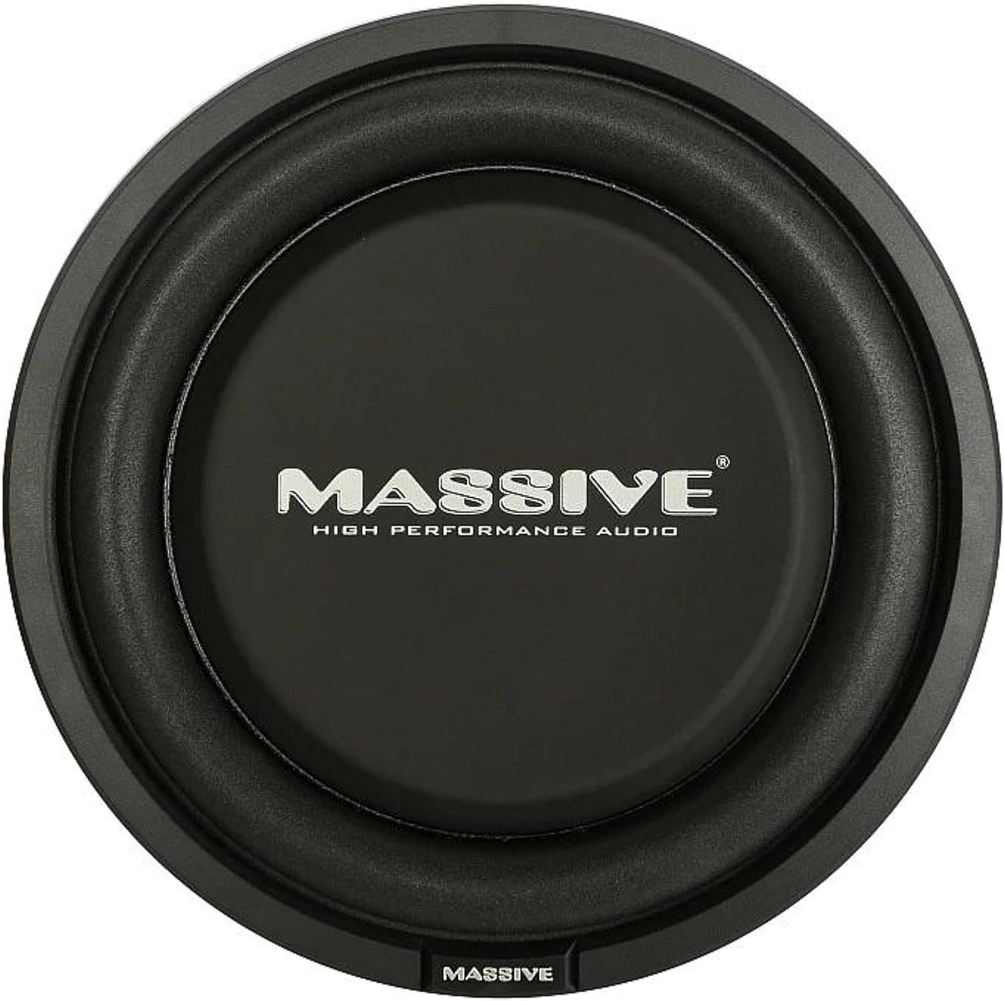 UFO10V2 10” Slim Subwoofer | 600W Max, 300W RMS, Dual 4 Ohm, Shallow Mount Design, Powerful Low-Profile Woofer for Tight Spaces & Deep Bass Car Audio Systems